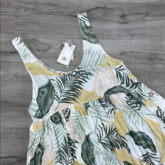 ☀️RIP CURL☀️ COASTAL PALMS DRESS COVER UP - Picture 14 of 15
